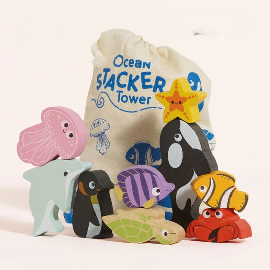 Ocean Life Stacking Animals
