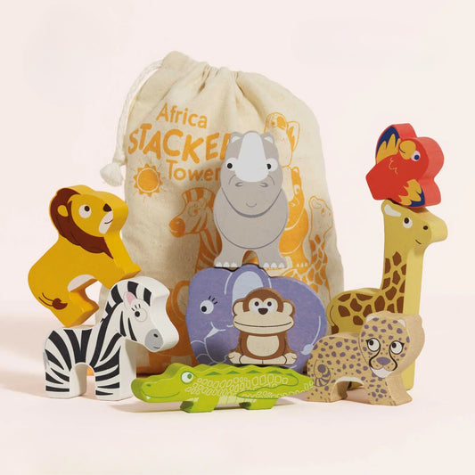 African Stacking Animals