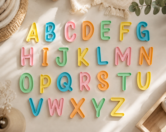 The Upper Case Letter Set
