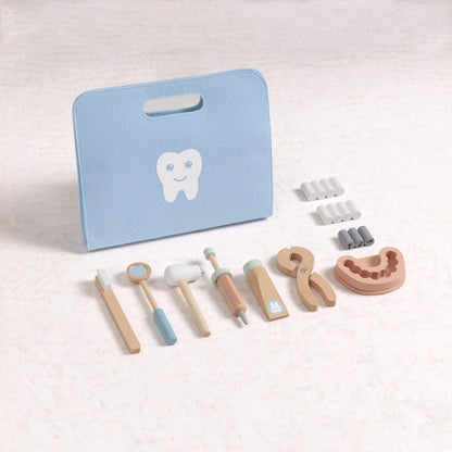 Pretend Play Little Dentist Play Set with Carry Case