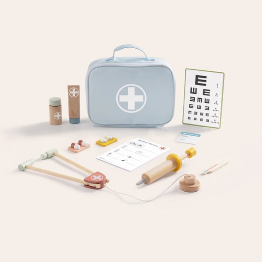 Pretend Play Little Doctor Blue Play Set