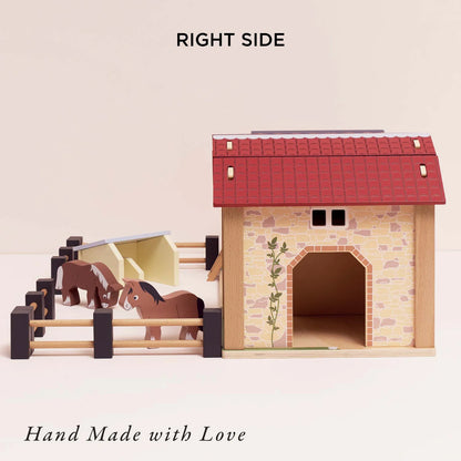 Wooden Farmyard Stables